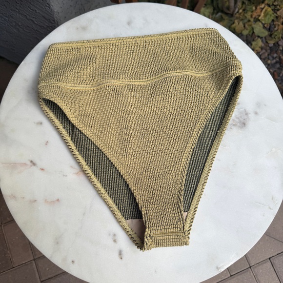 Beach Riot Ritzy Highway High Waisted Bikini Bottom - Picture 4 of 6